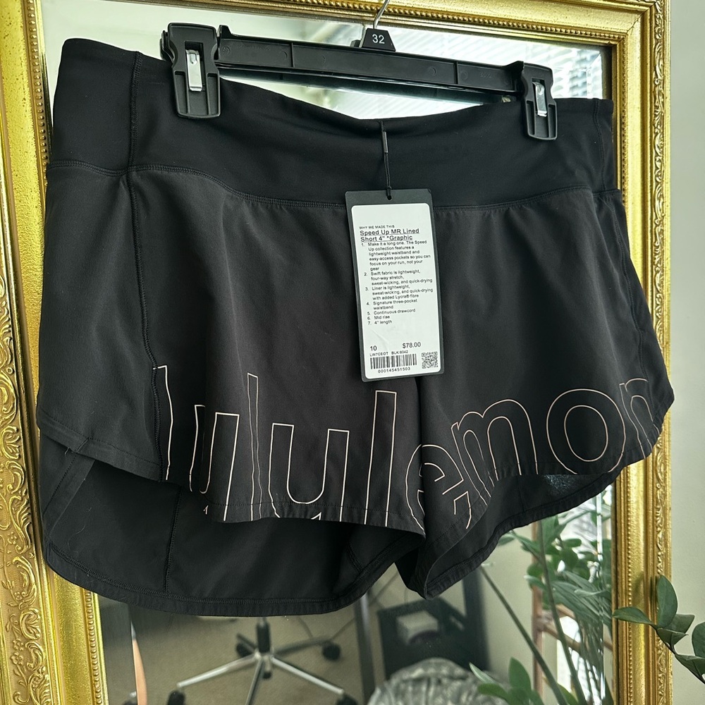Lululemon | Speed Up MR Lined Short 4” | Special Edition